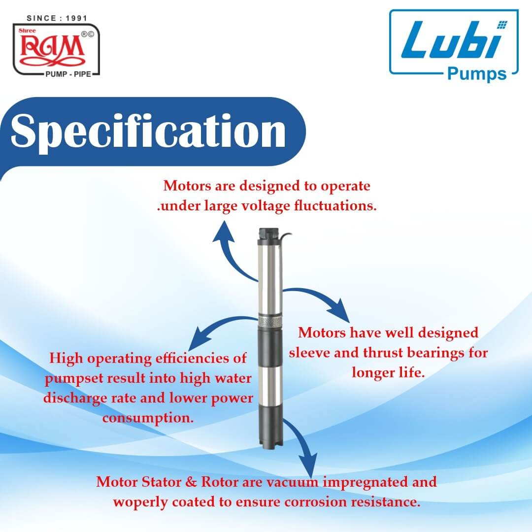 LUBI V4 Submersible Pump (LRS)